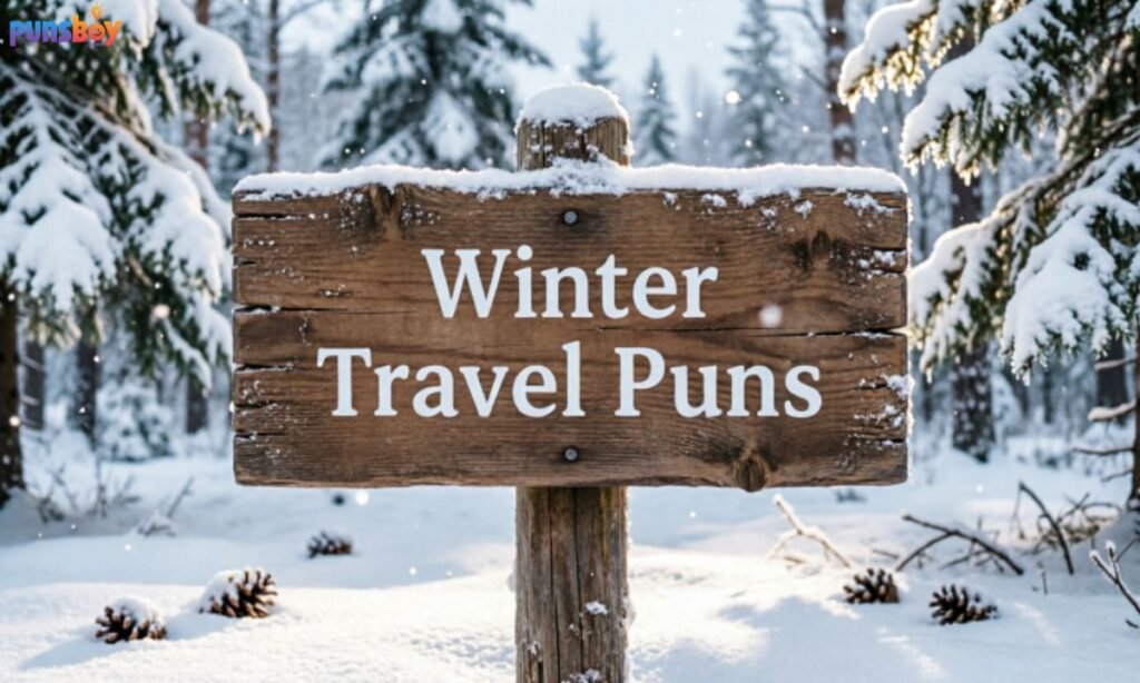Winter Travel Puns