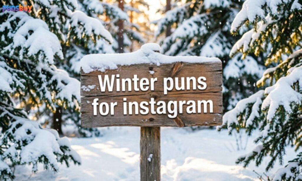 Winter puns for instagram