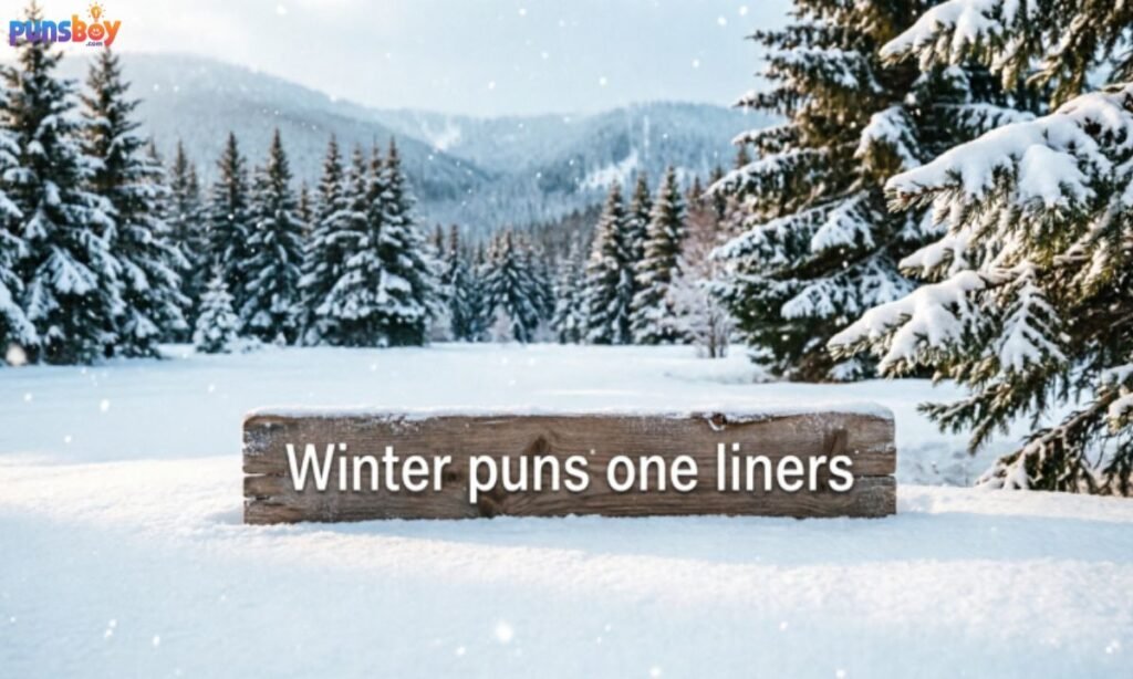 Winter puns one liners