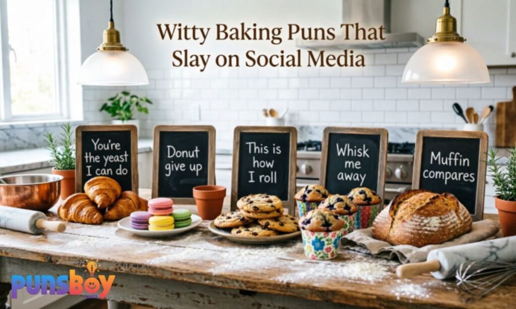 Witty Baking Puns That Slay on Social Media