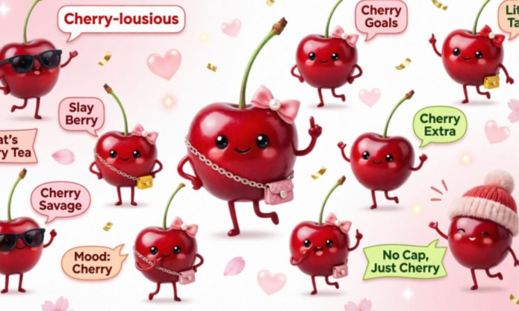 Witty Cherry Puns That Slay on Social Media
