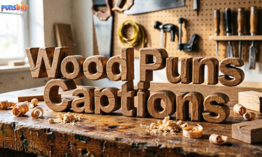 Wood Puns Captions