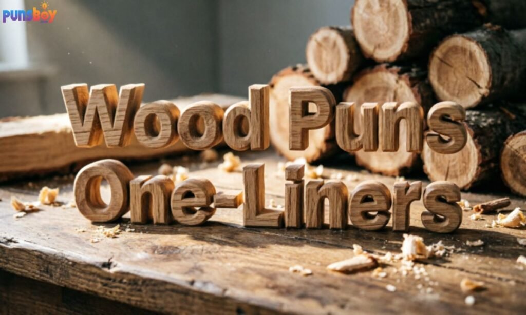 Wood Puns One-Liners