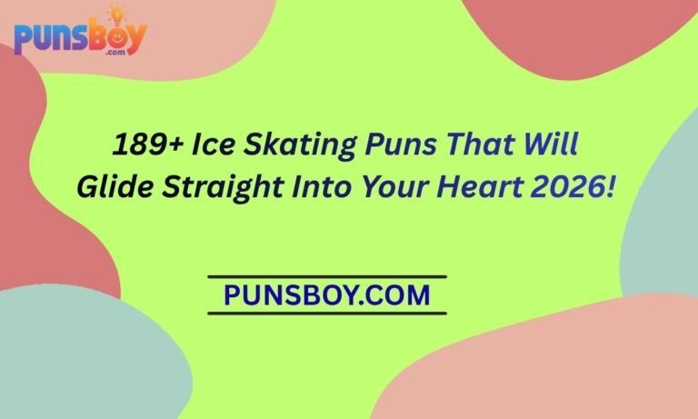 189+ Ice Skating Puns That Will Glide Straight Into Your Heart 2026!