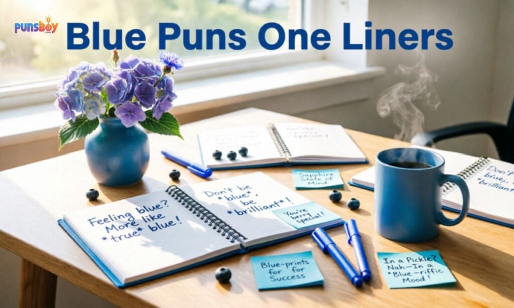 Blue Puns One Liners