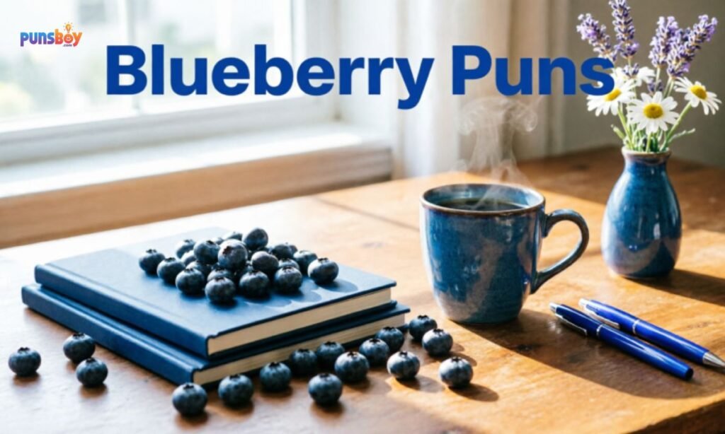 Blueberry Puns