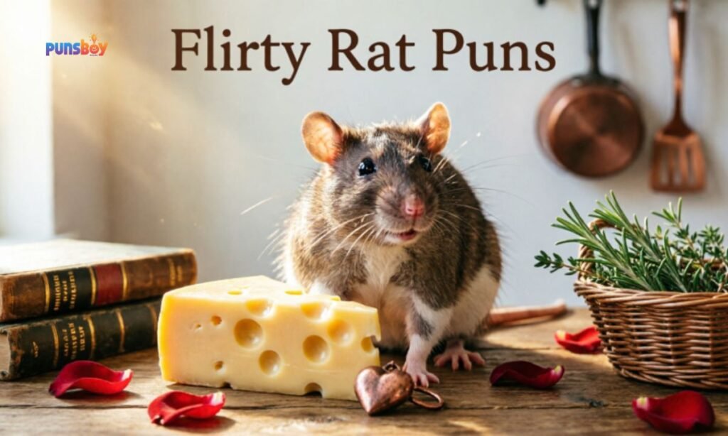 Flirty Rat Puns