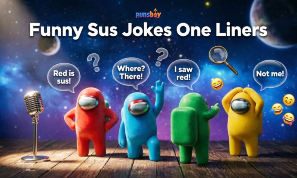 Funny Sus Jokes One Liners