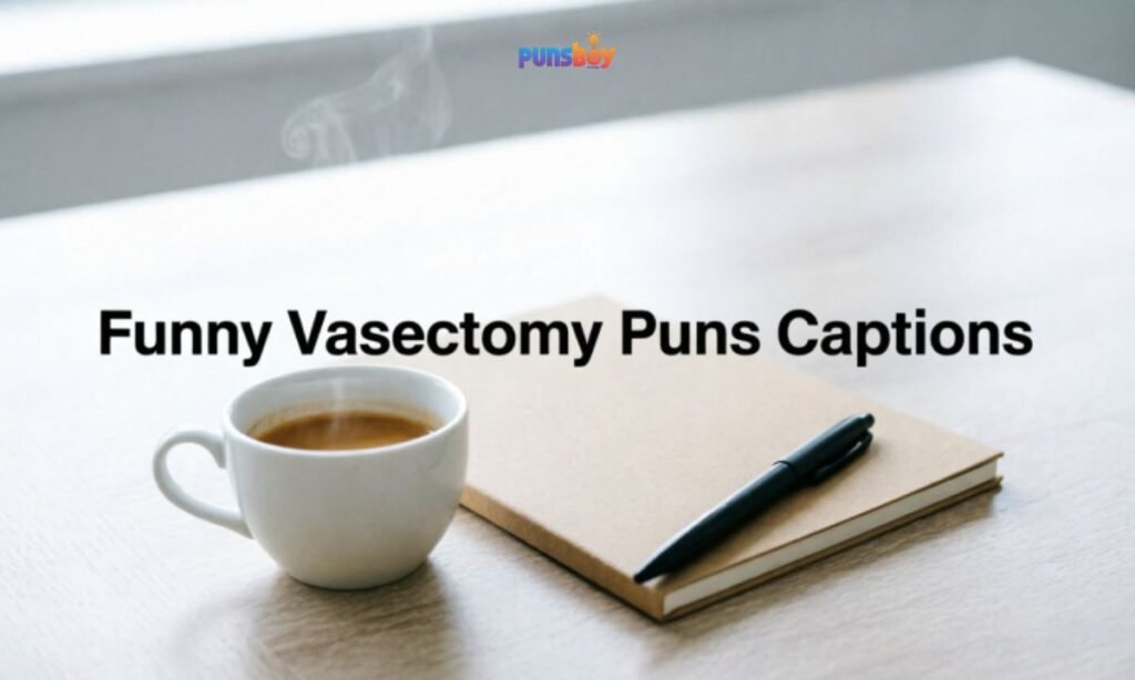 Funny Vasectomy Puns Captions