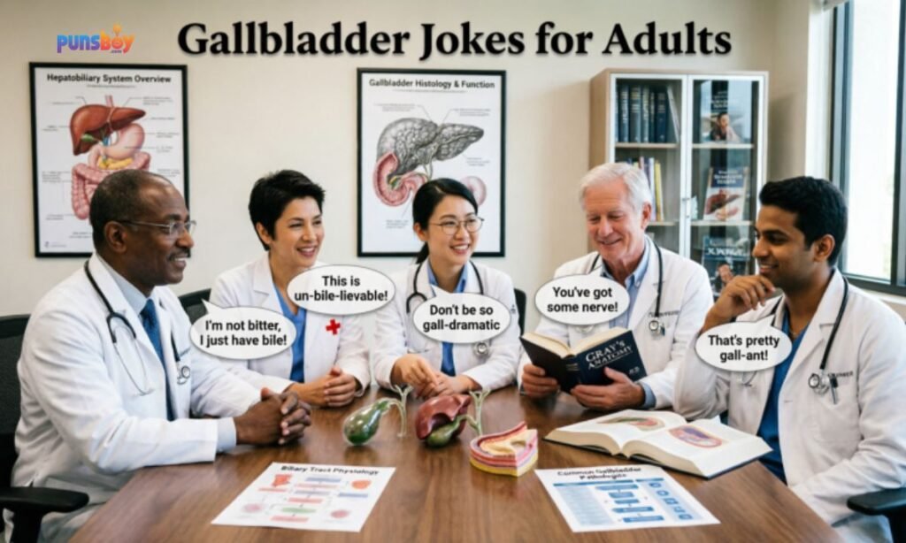 Gallbladder Jokes for Adults
