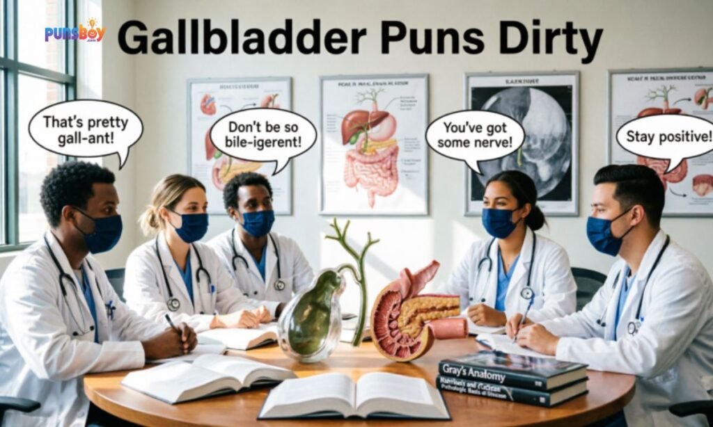 Gallbladder Puns Dirty
