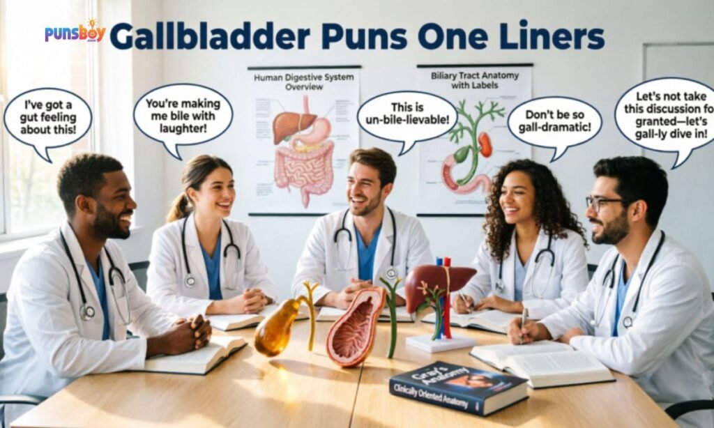 Gallbladder Puns One Liners