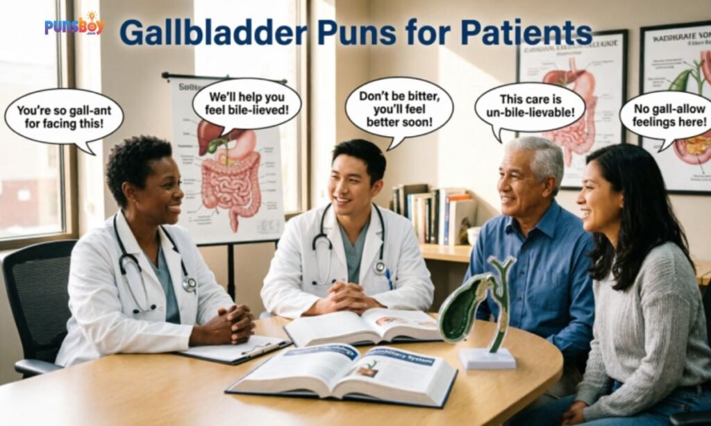Gallbladder Puns for Patients