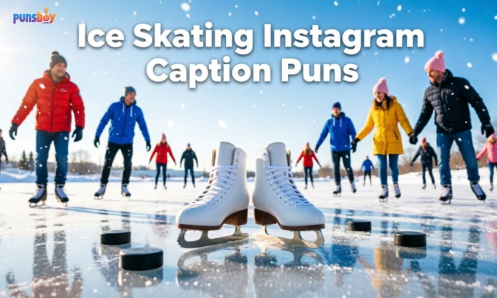 Ice Skating Instagram Caption Puns