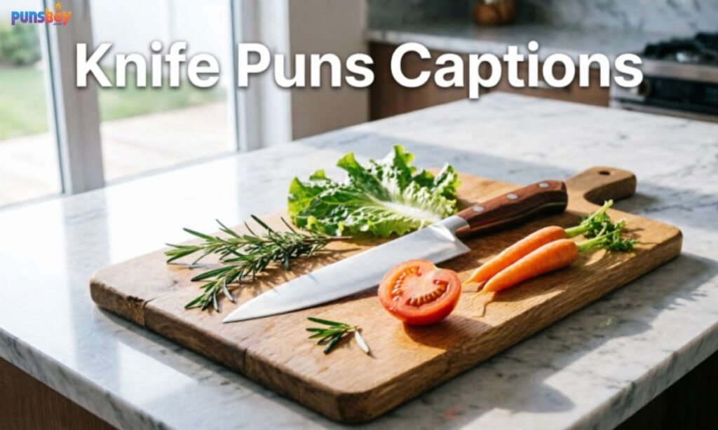 Knife Puns Captions