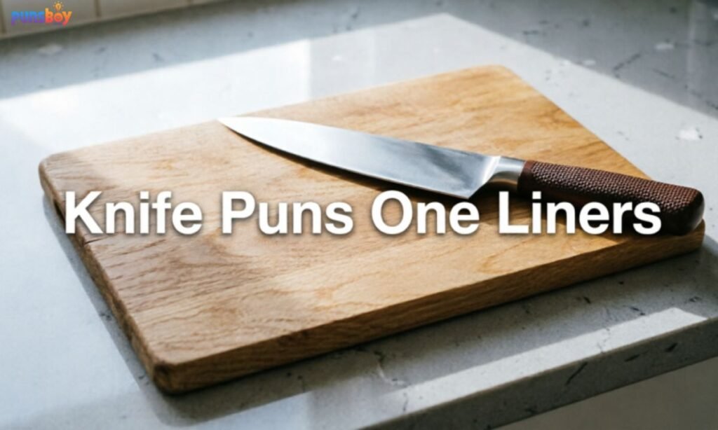 Knife Puns One Liners