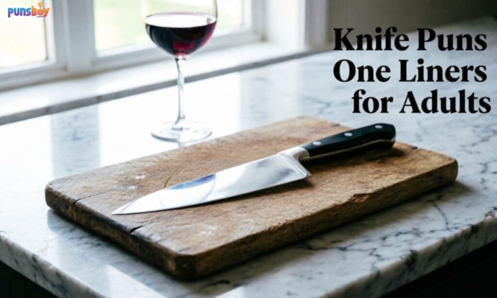 Knife Puns One Liners for Adults