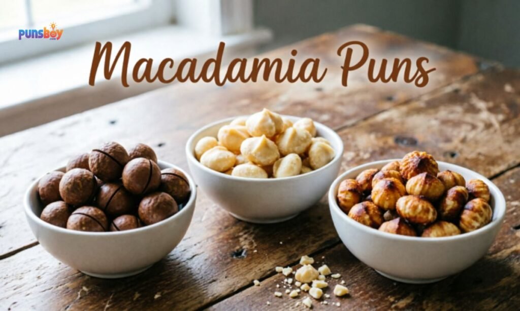 Macadamia Puns