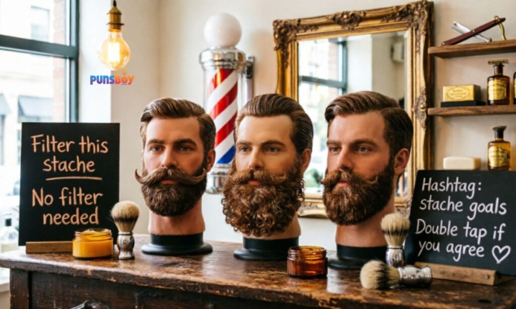 Mustache Instagram Captions