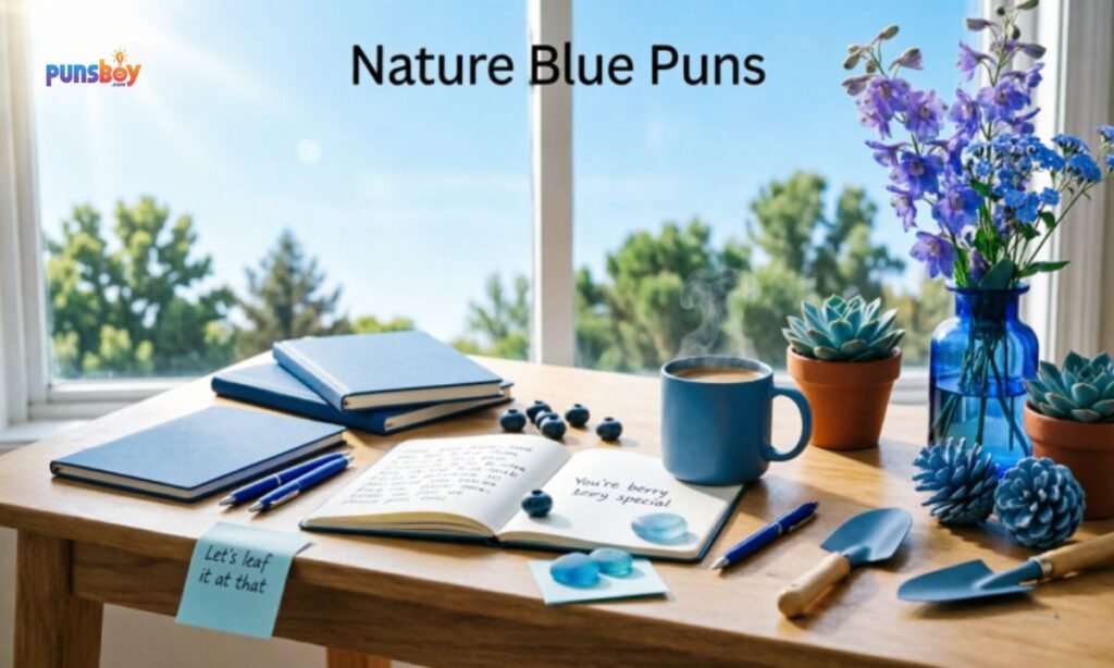 Nature Blue Puns