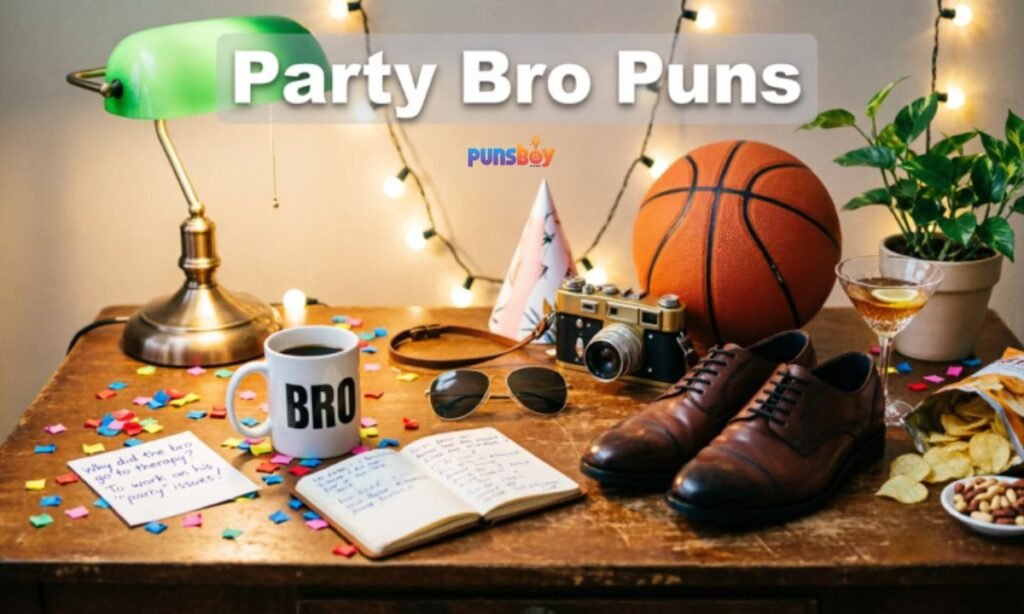 Party Bro Puns
