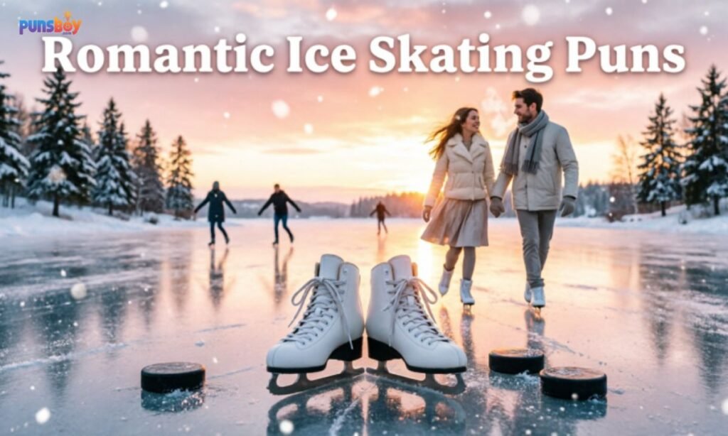 Romantic Ice Skating Puns