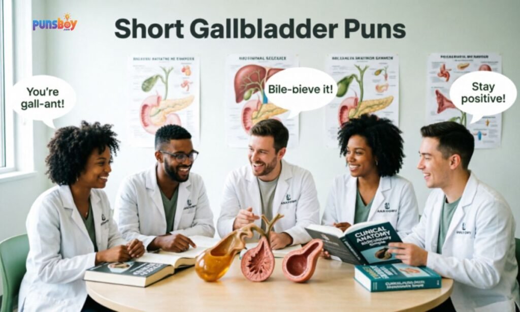 Short Gallbladder Puns