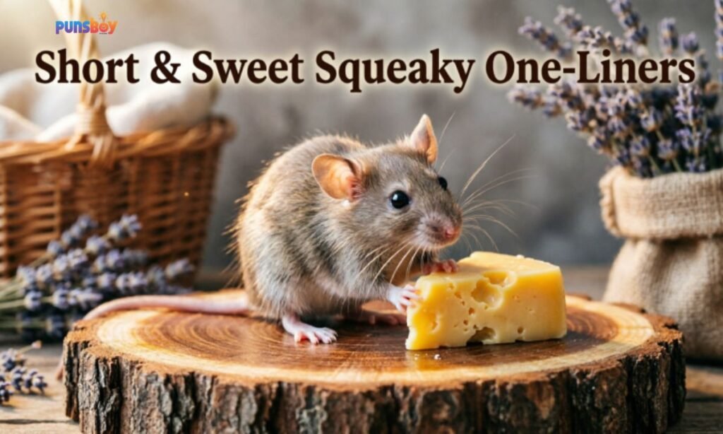Short & Sweet Squeaky One-Liners