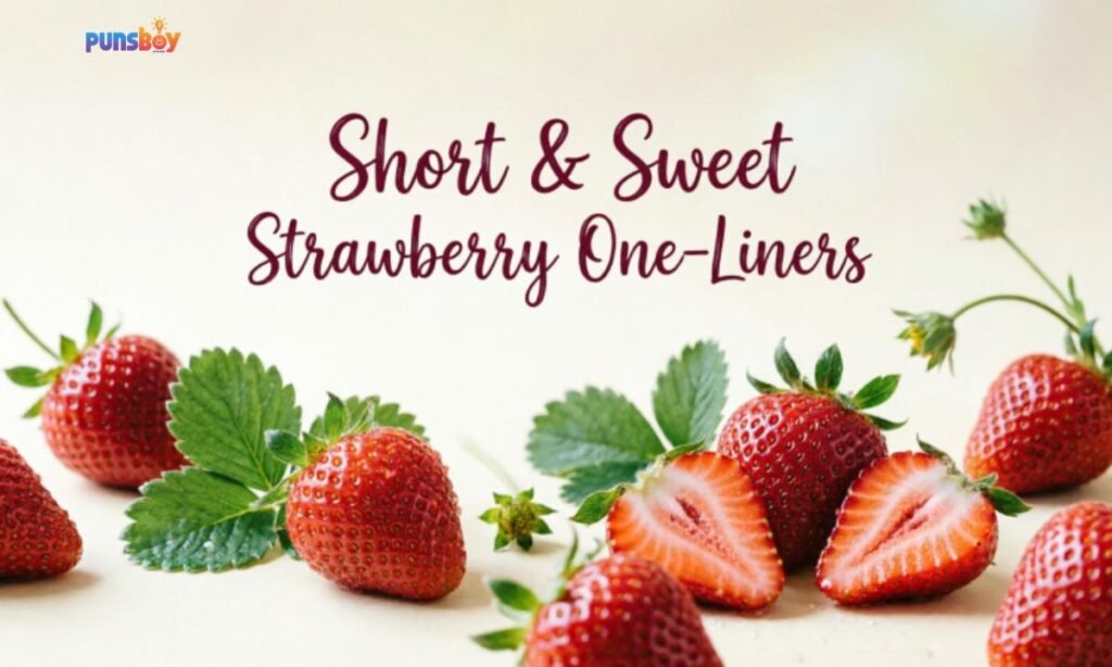 Short & Sweet Strawberry One-Liners
