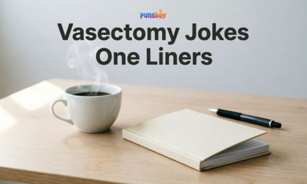 Vasectomy Jokes One Liners