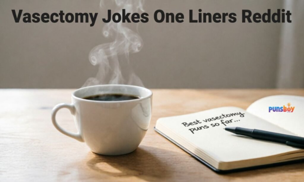 Vasectomy Jokes One Liners Reddit