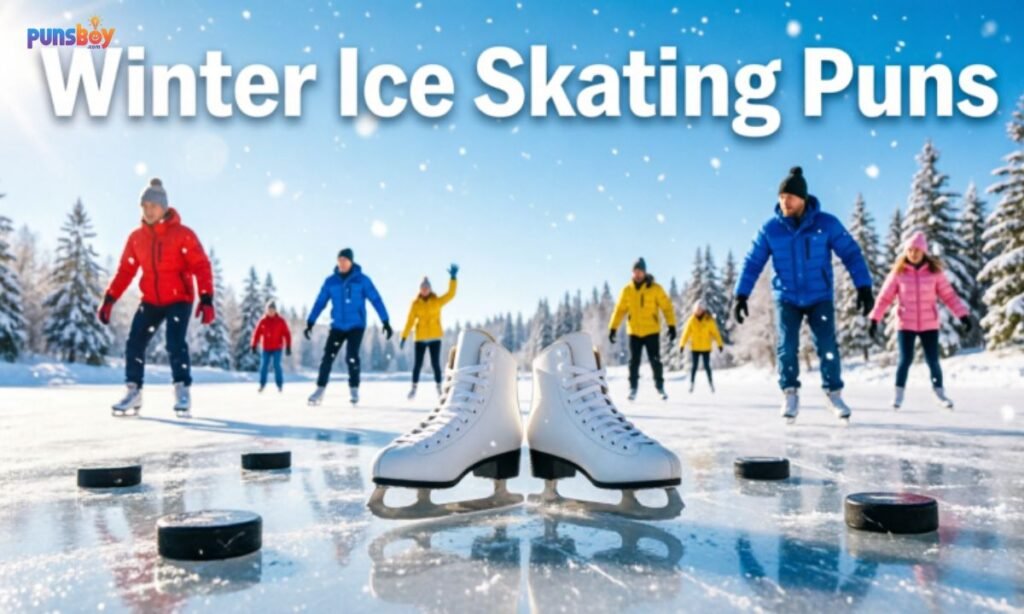 Winter Ice Skating Puns