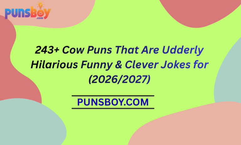 243+ Cow Puns That Are Udderly Hilarious Funny & Clever Jokes for (20262027)