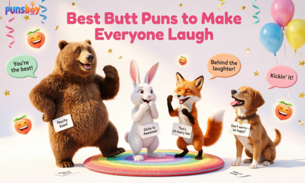 Best Butt Puns to Make Everyone Laugh