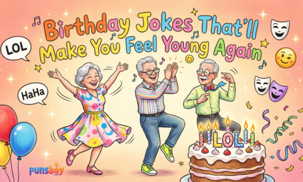 Birthday Jokes That'll Make You Feel Young Again