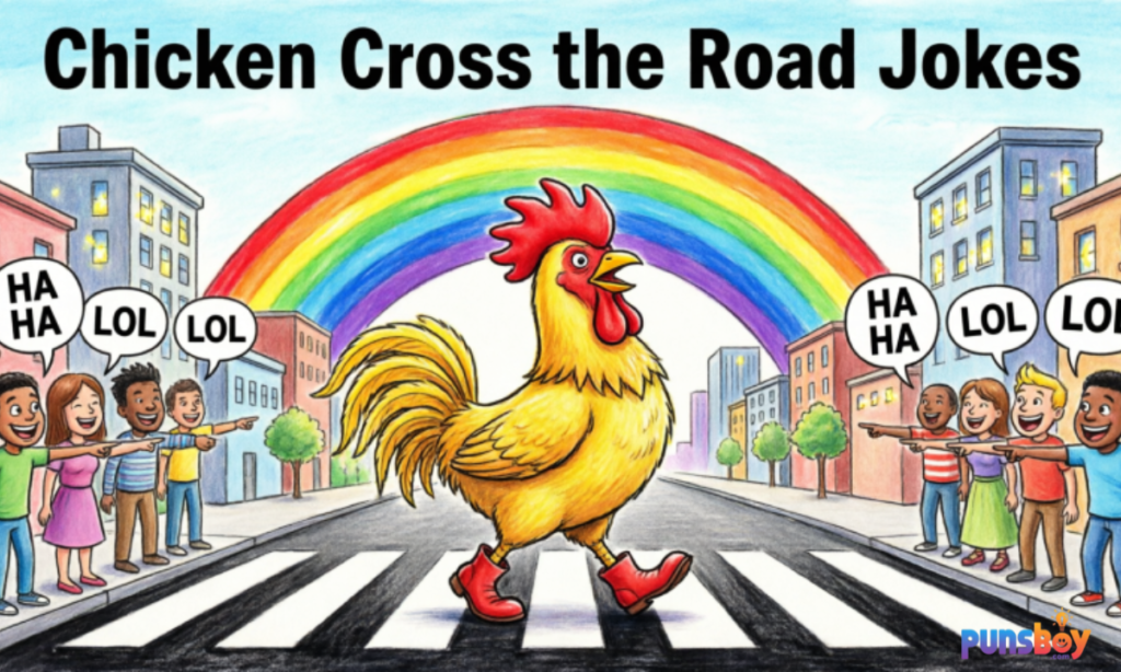 Chicken Cross the Road Jokes