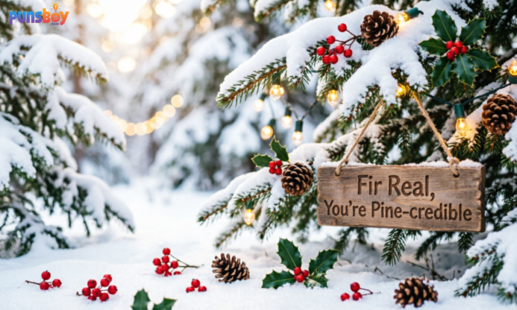 Christmas Tree Puns
