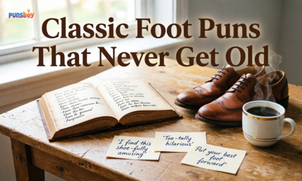 Classic Foot Puns That Never Get Old