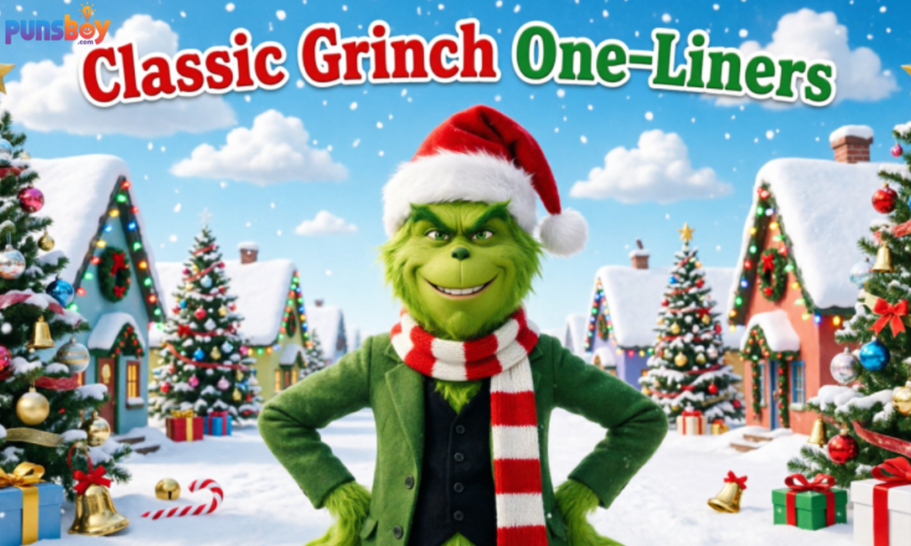 Classic Grinch One-Liners