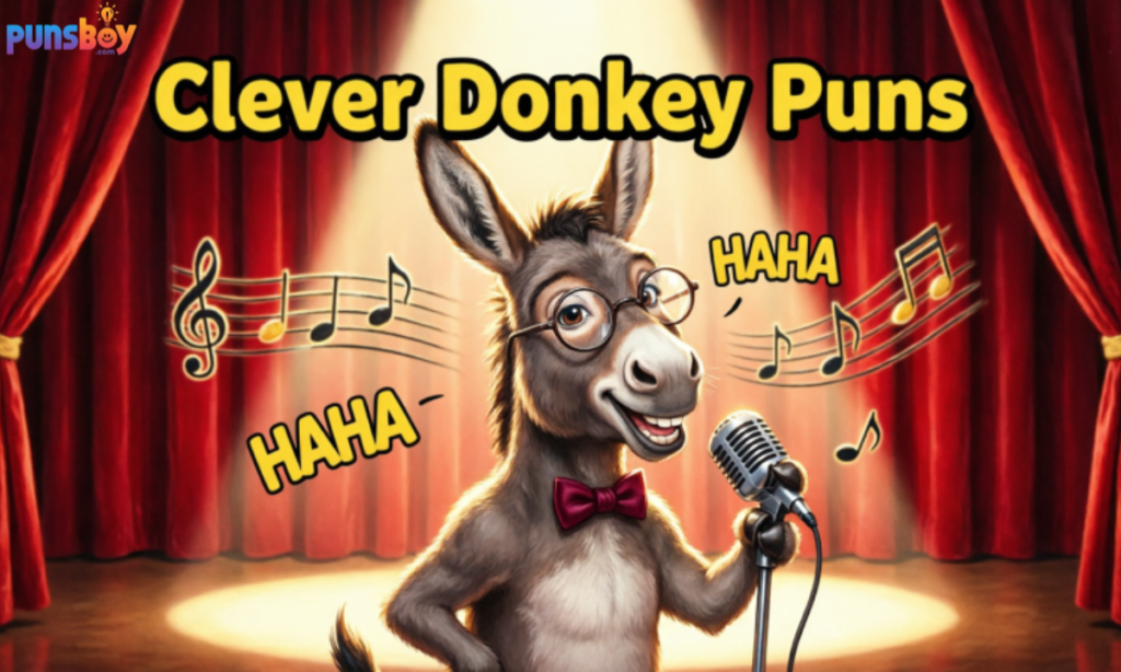 Clever Donkey Puns