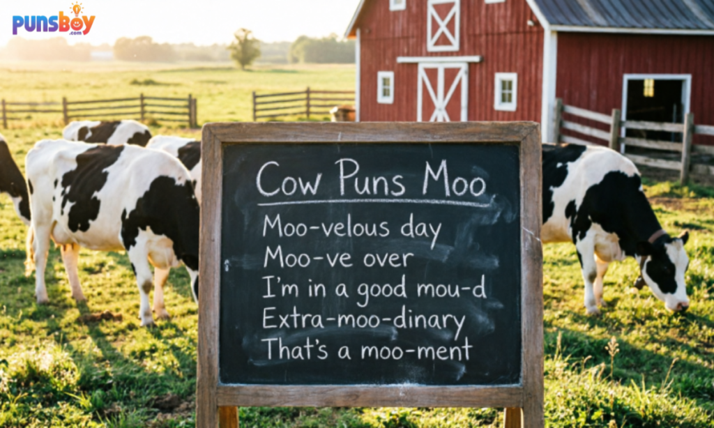 Cow Puns Moo