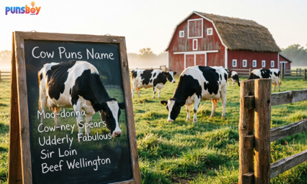 Cow Puns Name