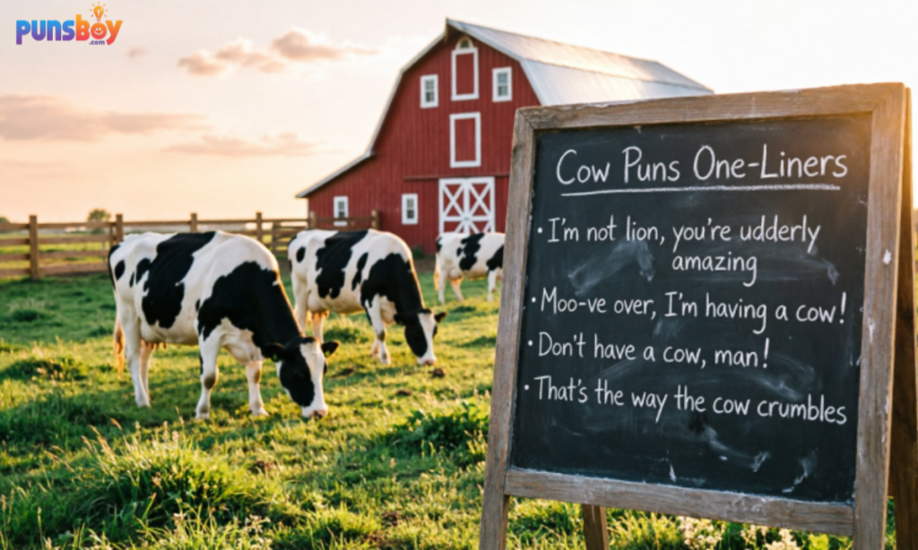 Cow Puns One-Liners