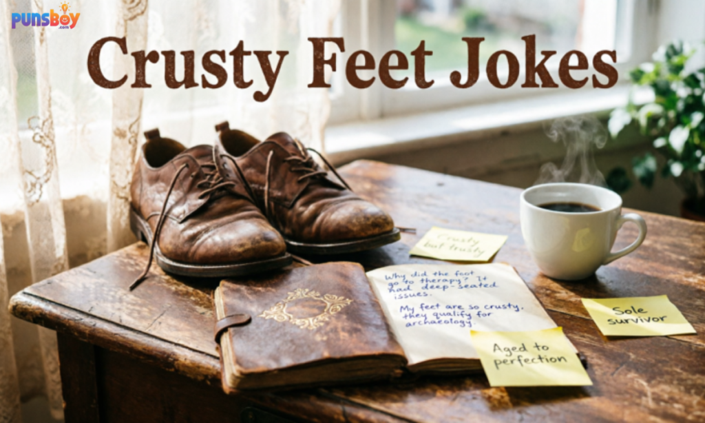 Crusty Feet Jokes