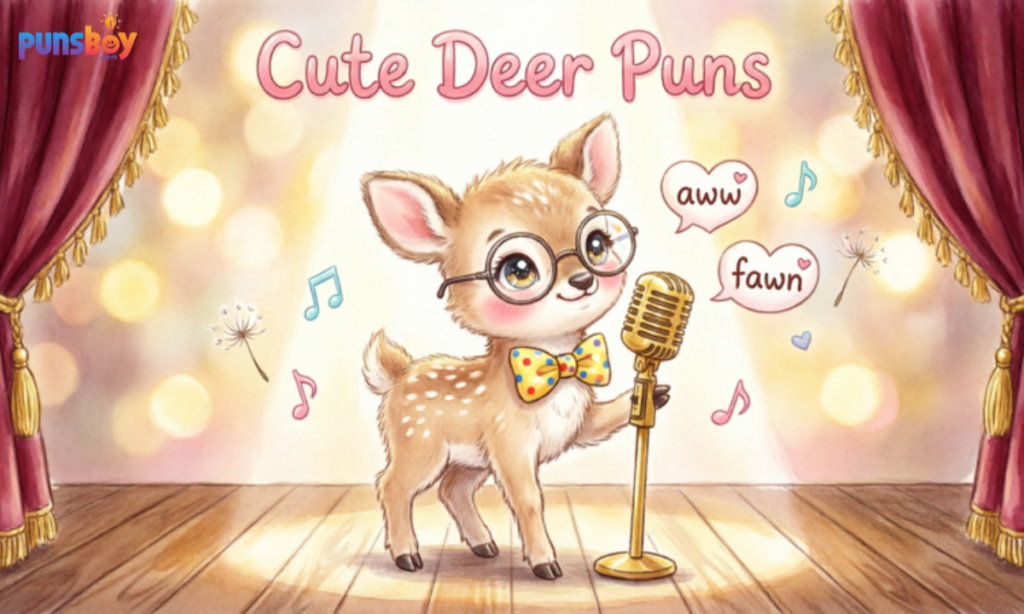 Cute Deer Puns
