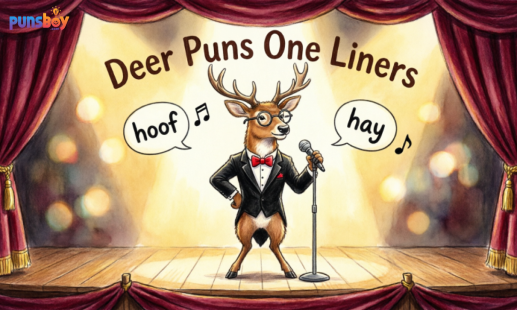 Deer Puns One Liners