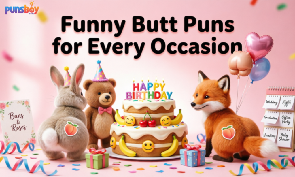 Funny Butt Puns for Every Occasion