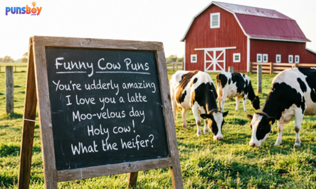 Funny Cow Puns