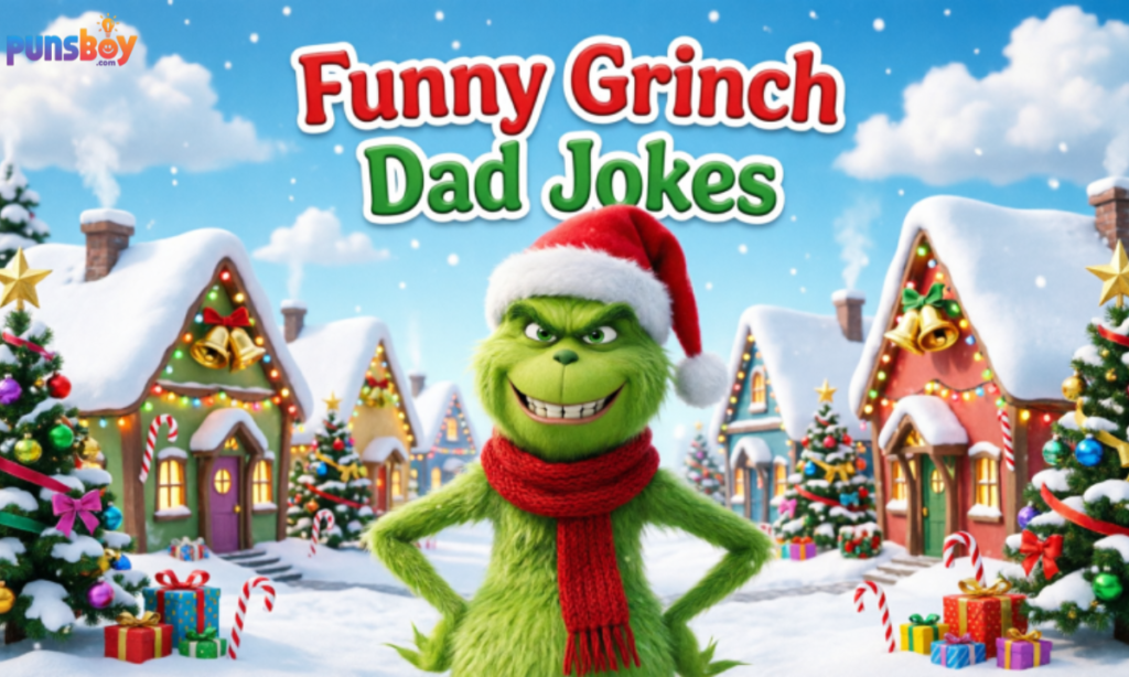 Funny Grinch Dad Jokes