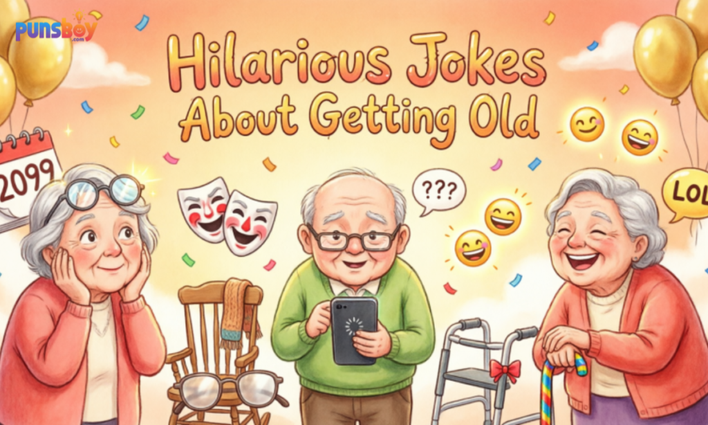 Hilarious Jokes About Getting Old